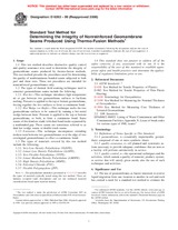 UNGÜLTIG ASTM D6392-99(2006) 1.1.2006 Ansicht