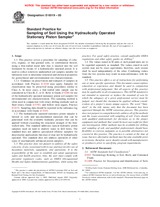 UNGÜLTIG ASTM D6519-05 1.7.2005 Ansicht