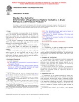UNGÜLTIG ASTM D6560-00(2005) 1.11.2005 Ansicht