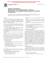 UNGÜLTIG ASTM D6667-01 10.5.2001 Ansicht