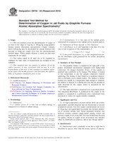 UNGÜLTIG ASTM D6732-04(2015) 1.4.2015 Ansicht