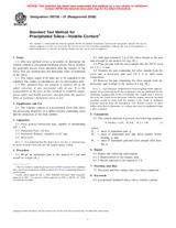 UNGÜLTIG ASTM D6738-01(2006) 1.10.2006 Ansicht
