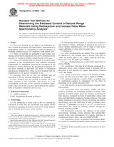 UNGÜLTIG ASTM D6866-04a 1.7.2004 Ansicht