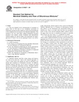 UNGÜLTIG ASTM D6927-04 1.8.2004 Ansicht