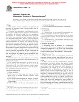 UNGÜLTIG ASTM D7006-03 1.12.2003 Ansicht