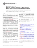 UNGÜLTIG ASTM D7136/D7136M-15 15.3.2015 Ansicht