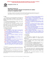 UNGÜLTIG ASTM D7166-05 15.6.2005 Ansicht