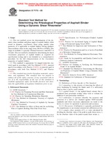 UNGÜLTIG ASTM D7175-05 15.9.2005 Ansicht