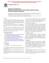 UNGÜLTIG ASTM D7226-06e1 1.1.2006 Ansicht