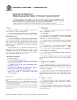 UNGÜLTIG ASTM D7466/D7466M-10(2015)e1 1.5.2015 Ansicht