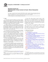 UNGÜLTIG ASTM D7569/D7569M-10(2015)e1 1.2.2015 Ansicht