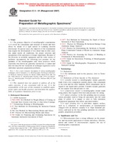 UNGÜLTIG ASTM E3-01(2007) 1.7.2007 Ansicht
