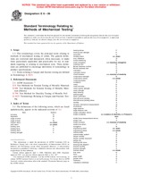 Ansicht ASTM E6-06 1.4.2006