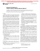 UNGÜLTIG ASTM E8M-00b 10.10.2001 Ansicht