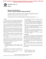 UNGÜLTIG ASTM E8M-01e1 10.10.2001 Ansicht