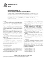 UNGÜLTIG ASTM E8M-01e2 10.10.2001 Ansicht