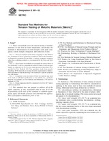 UNGÜLTIG ASTM E8M-03 10.7.2003 Ansicht