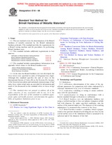 UNGÜLTIG ASTM E10-08 1.12.2008 Ansicht