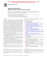 UNGÜLTIG ASTM E45-05e3 1.11.2005 Ansicht
