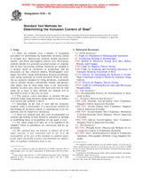 UNGÜLTIG ASTM E45-10 1.11.2010 Ansicht