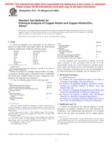 UNGÜLTIG ASTM E75-76(2004) 1.6.2004 Ansicht