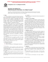 UNGÜLTIG ASTM E82-91(2007) 1.5.2007 Ansicht