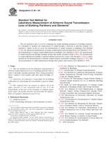 UNGÜLTIG ASTM E90-04 1.4.2004 Ansicht