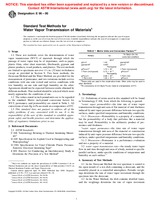 UNGÜLTIG ASTM E96-00 10.5.2000 Ansicht