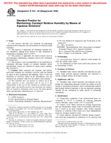 UNGÜLTIG ASTM E104-85(1996) 1.1.1996 Ansicht