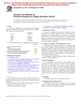 UNGÜLTIG ASTM E106-83(1996) 1.1.1996 Ansicht