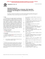 UNGÜLTIG ASTM E122-07 1.10.2007 Ansicht