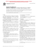 UNGÜLTIG ASTM E136-99e1 26.5.2000 Ansicht