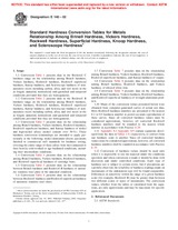 UNGÜLTIG ASTM E140-02 10.1.2002 Ansicht