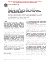 UNGÜLTIG ASTM E140-02e1 10.1.2002 Ansicht