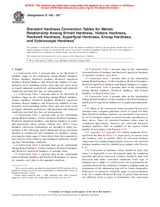 UNGÜLTIG ASTM E140-05e1 1.4.2005 Ansicht