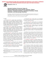 UNGÜLTIG ASTM E140-12 15.8.2012 Ansicht