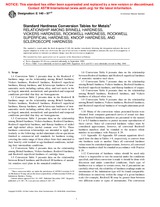 UNGÜLTIG ASTM E140-97e2 10.1.2002 Ansicht