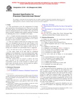 UNGÜLTIG ASTM E161-00(2004) 1.10.2004 Ansicht