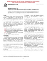 UNGÜLTIG ASTM E177-06a 1.11.2006 Ansicht