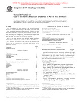 Ansicht ASTM E177-90a(2002) 10.1.2002