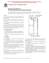 UNGÜLTIG ASTM E238-84(2002) 27.7.1984 Ansicht