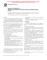UNGÜLTIG ASTM E263-00 10.1.2000 Ansicht