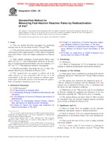 UNGÜLTIG ASTM E263-09 1.6.2009 Ansicht