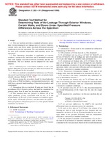 UNGÜLTIG ASTM E283-91(1999) 10.4.1999 Ansicht