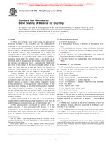 UNGÜLTIG ASTM E290-97a(2004) 1.10.2004 Ansicht