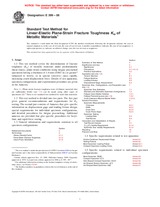 UNGÜLTIG ASTM E399-08 15.11.2008 Ansicht