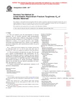 UNGÜLTIG ASTM E399-09e1 1.7.2009 Ansicht