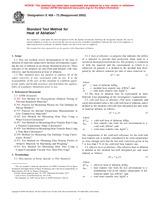 UNGÜLTIG ASTM E458-72(2002) 29.8.1972 Ansicht