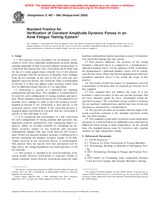 UNGÜLTIG ASTM E467-98a(2004) 1.5.2004 Ansicht