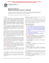 UNGÜLTIG ASTM E494-05 1.12.2005 Ansicht
